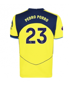 Tottenham Hotspur Pedro Porro #23 Maglia Gara Terza Repliche 2025-26 Maniche Corte